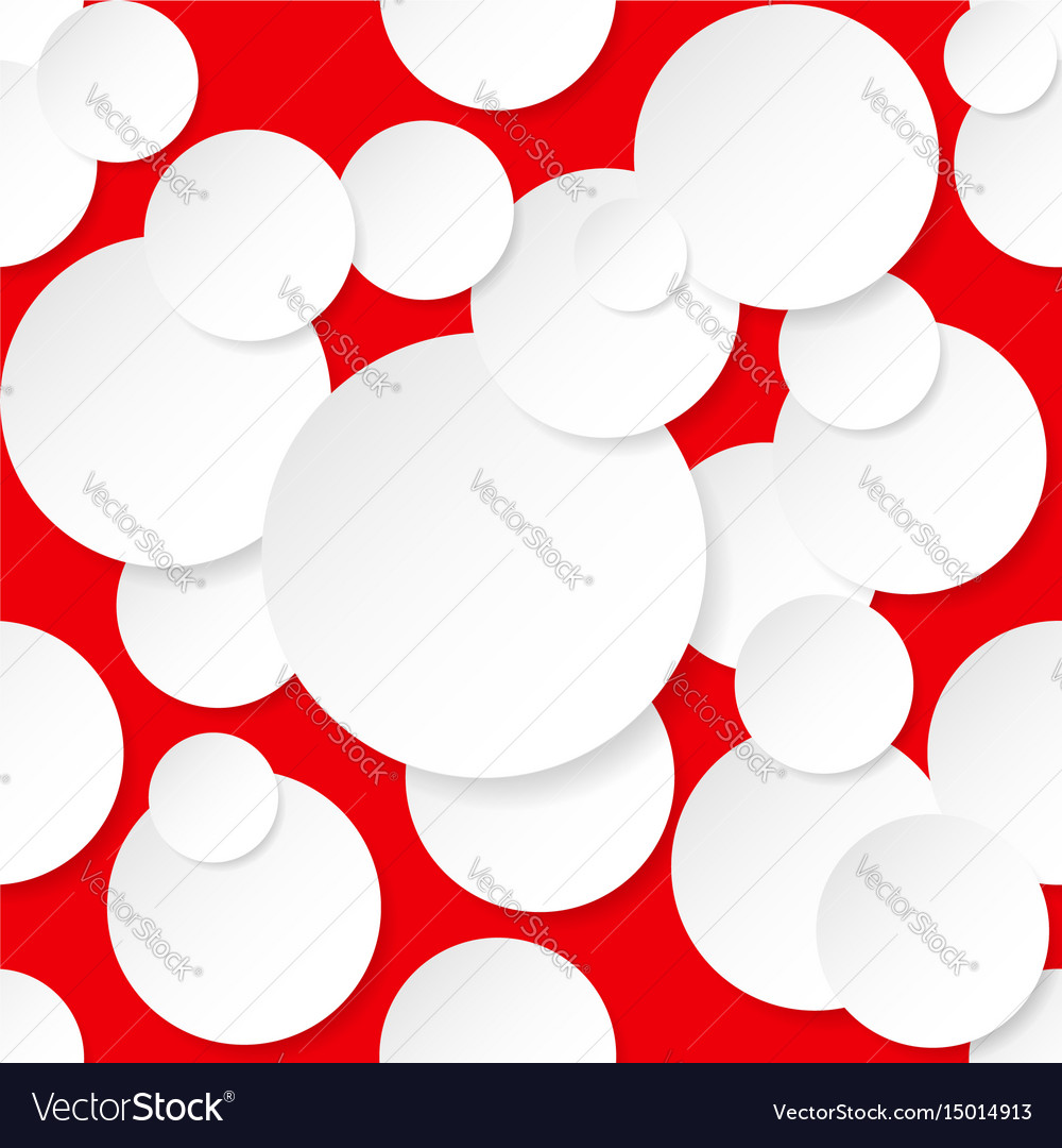 Seamless texture circles for design on red