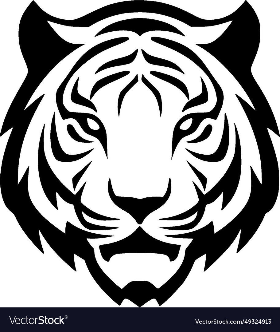 Tiger - hochwertiges Logo ideal für T-Shirt