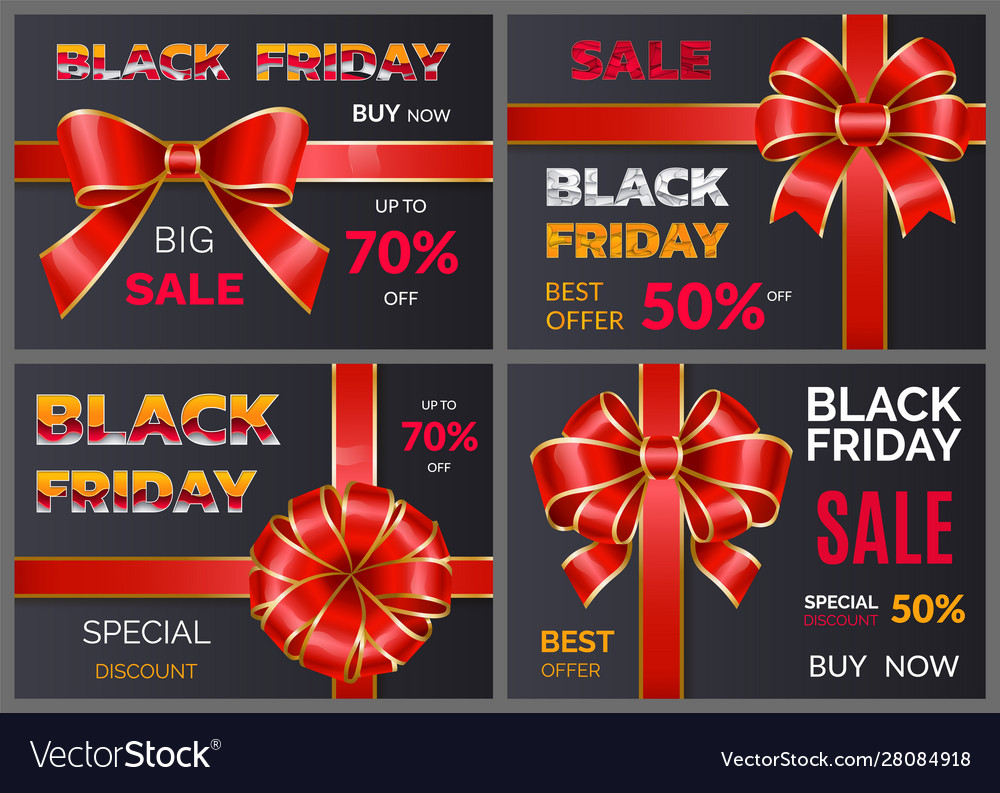 Black friday big sale 70 percent off price poster