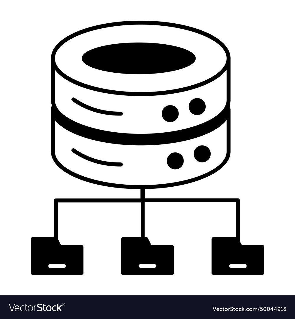 Symbol für die Verwaltung der Daten