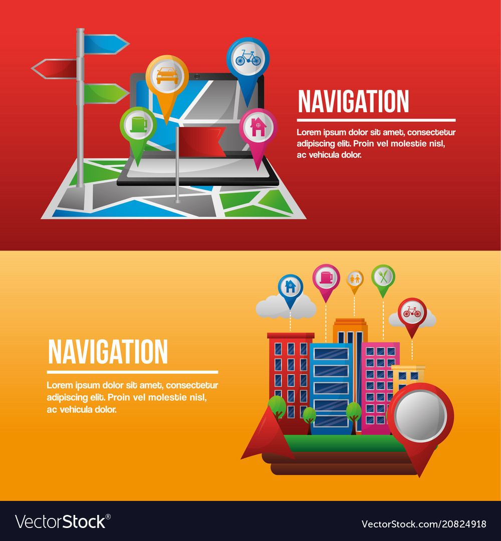 Gps navigation application