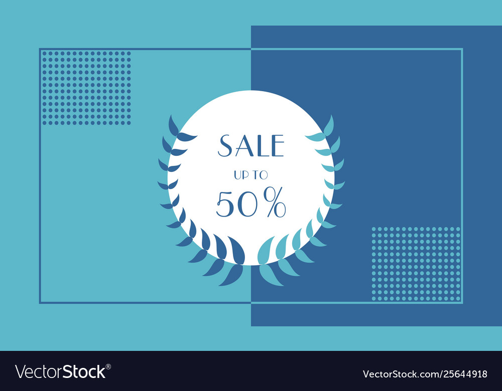 Instagram Stories Sale Banner Background Vector Image