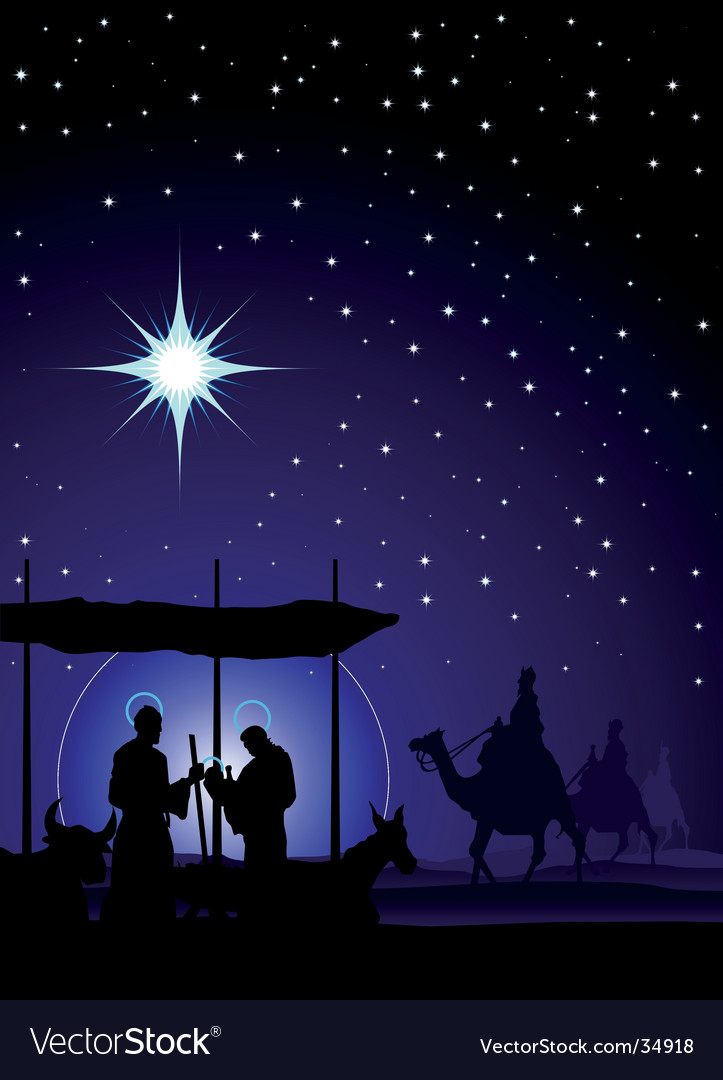 Nativity Royalty Free Vector Image - VectorStock