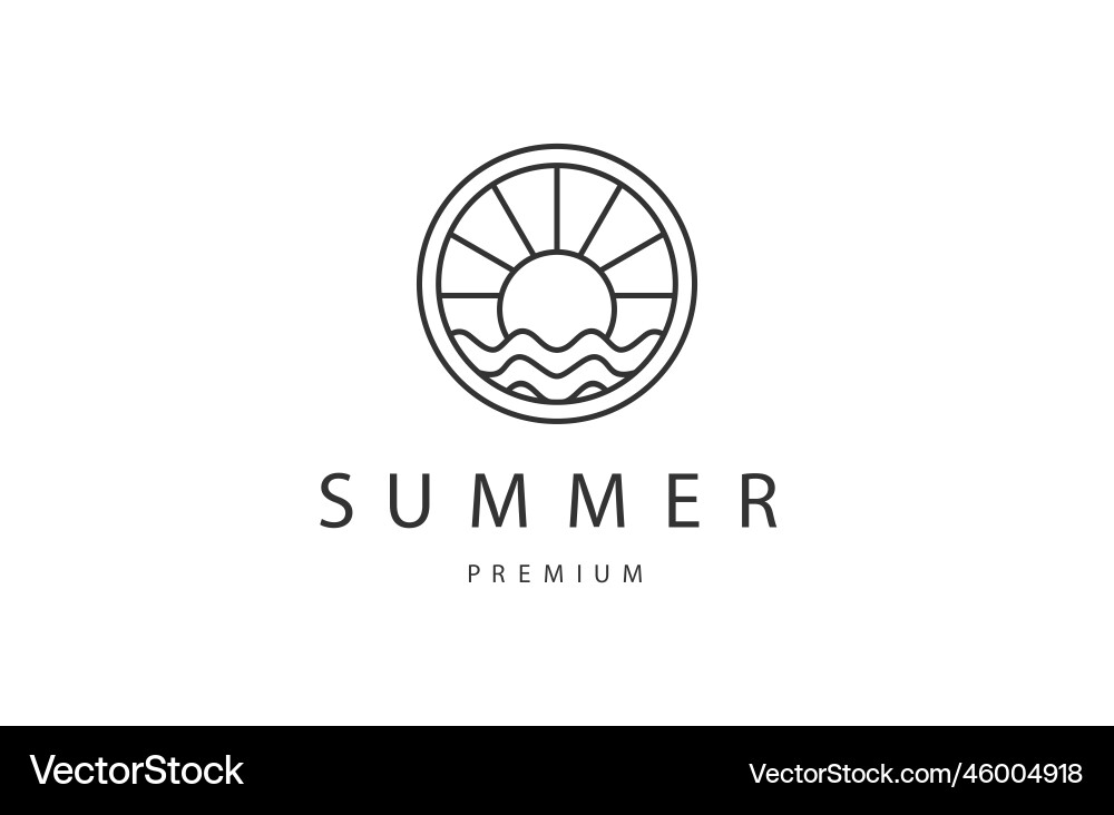 Summer Royalty Free Vector Image - VectorStock