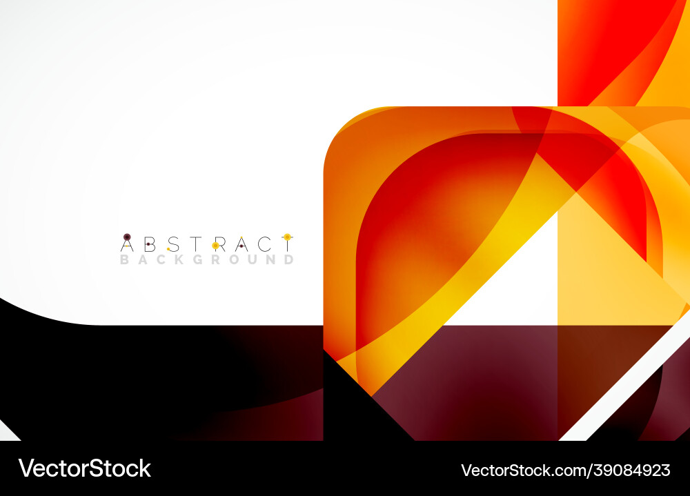 Minimal background abstract square shape Vector Image