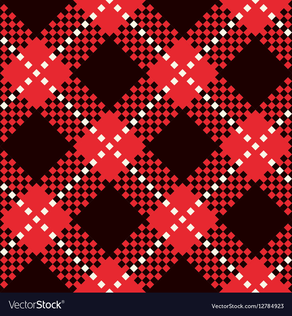 Seamless tartan pattern Royalty Free Vector Image