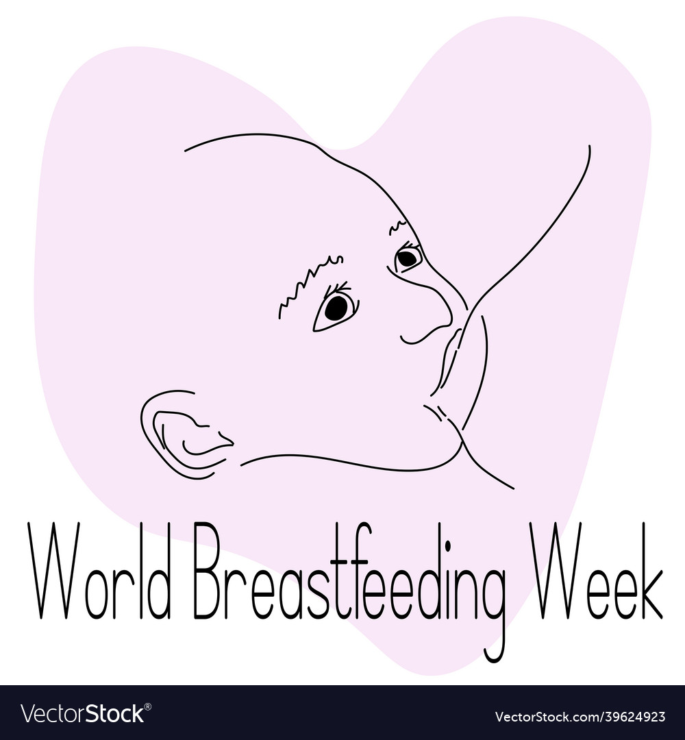 World breastfeeding week poster