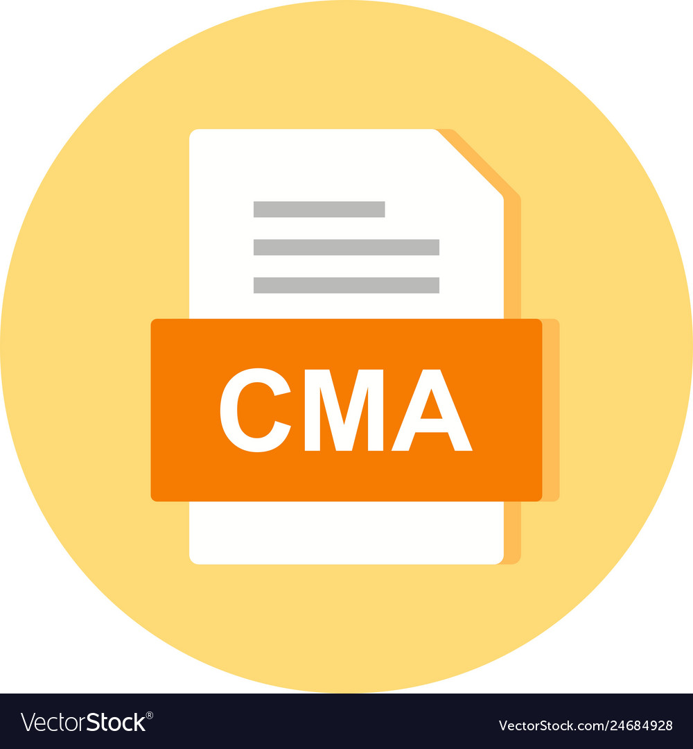 Cma file document icon