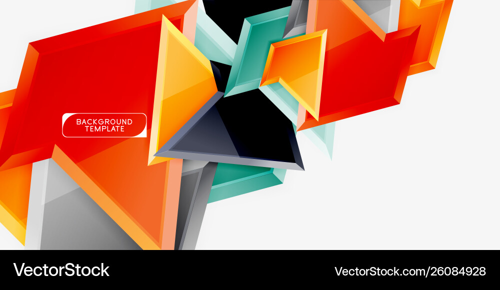 Geometric minimal design background Royalty Free Vector