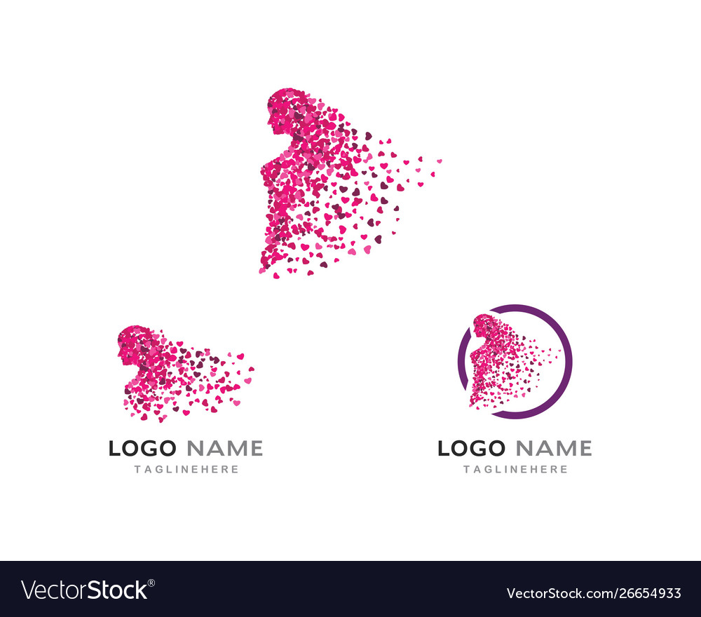 Beauty women logo