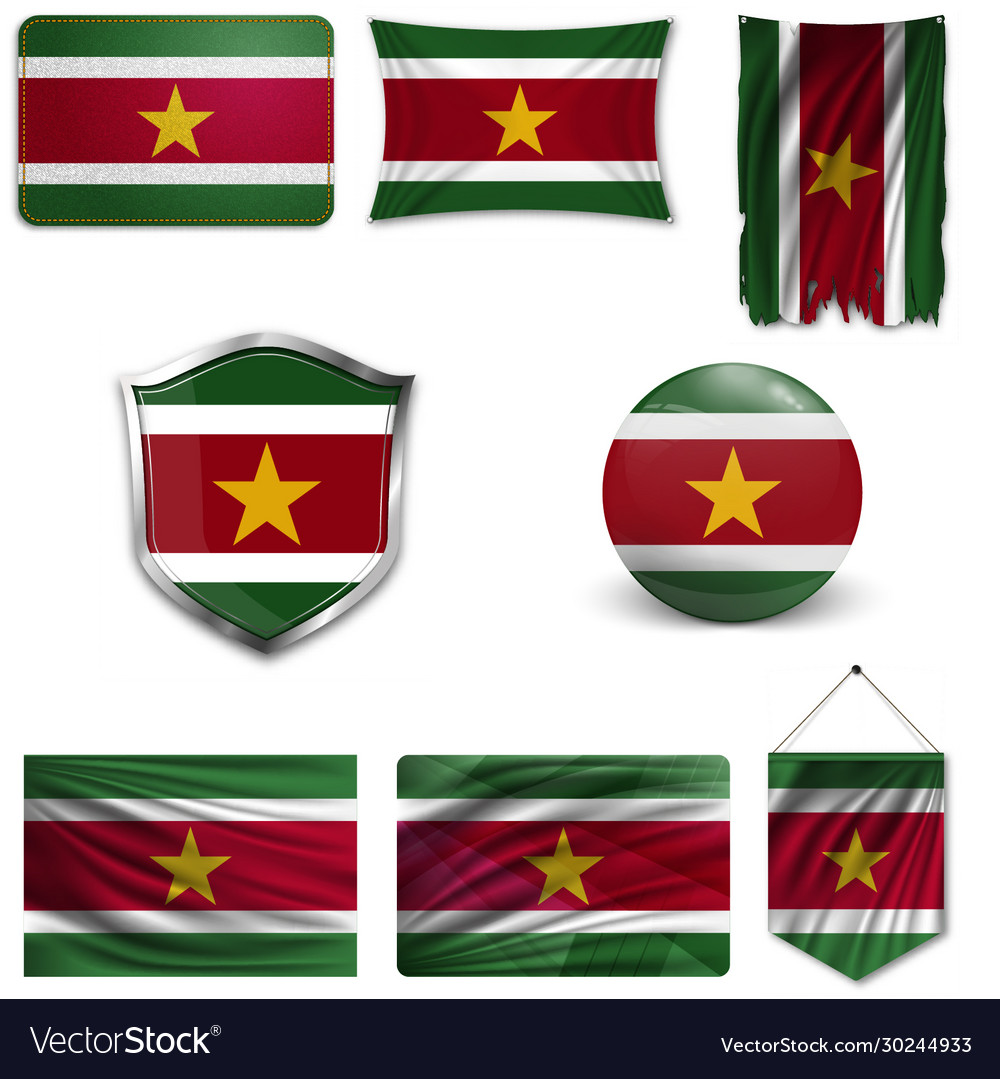 Flag suriname