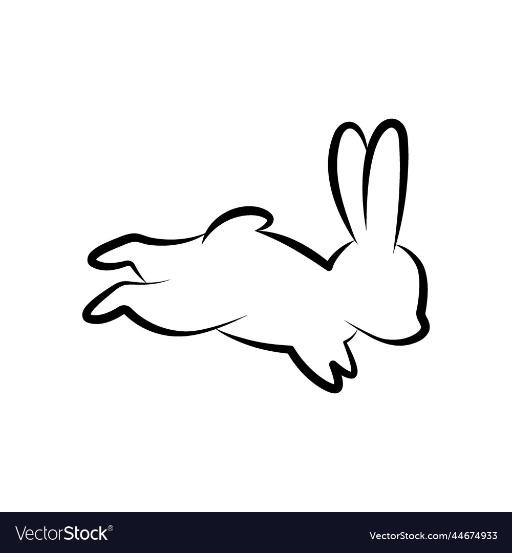 Rabbit sign hare icon symbol