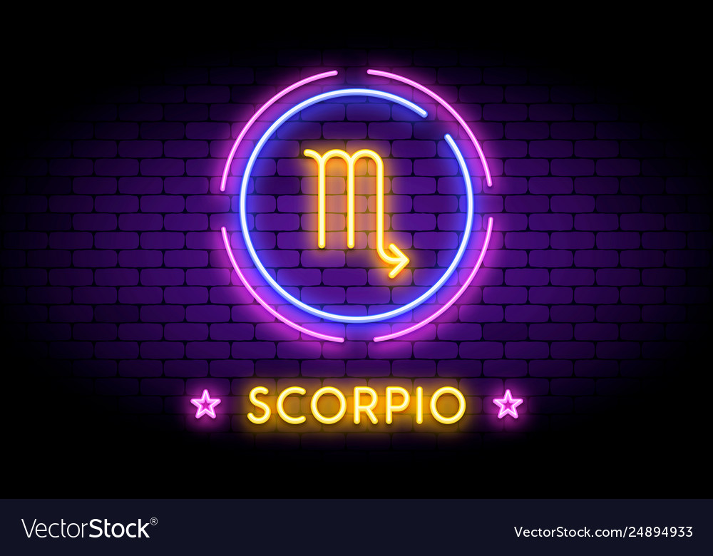 scorpio neon light