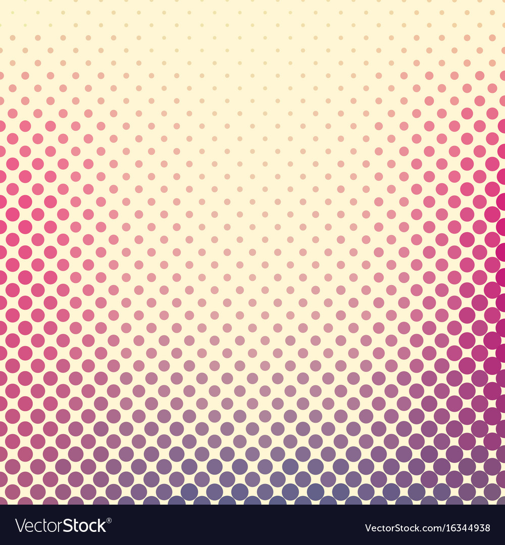 Abstract background with halftone effect