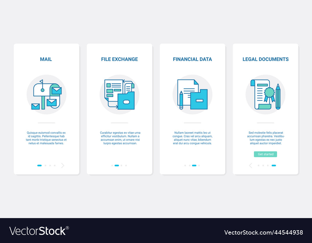 Business office file data exchange transfer ux ui