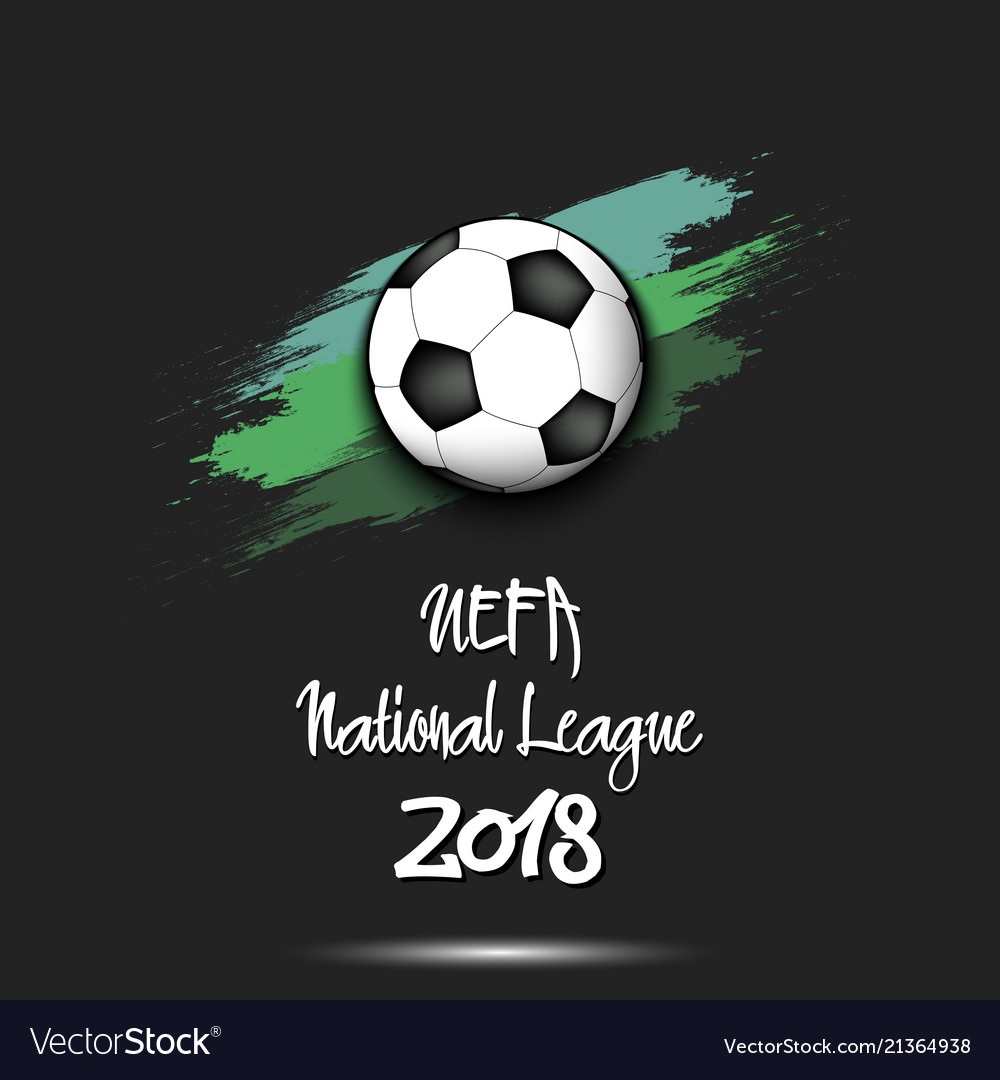 Logo soccer tournament 2018 Royalty Free Vector Image