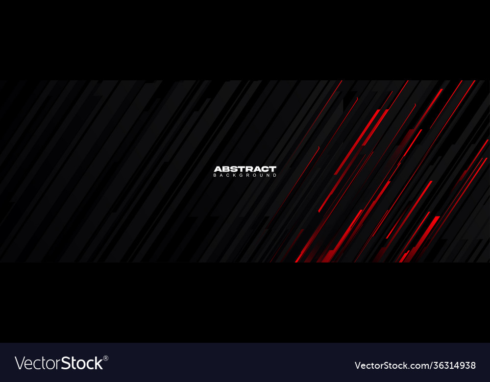 Motion line red and dark color abstract background vector image Motion line red and dark color abstract background