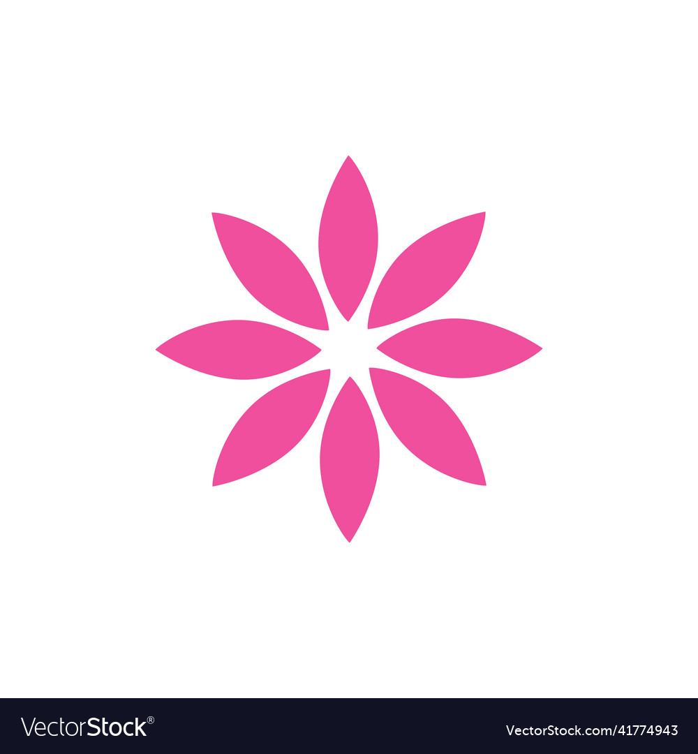 Beauty Lotus Logo Royalty Free Vector Image - Vectorstock