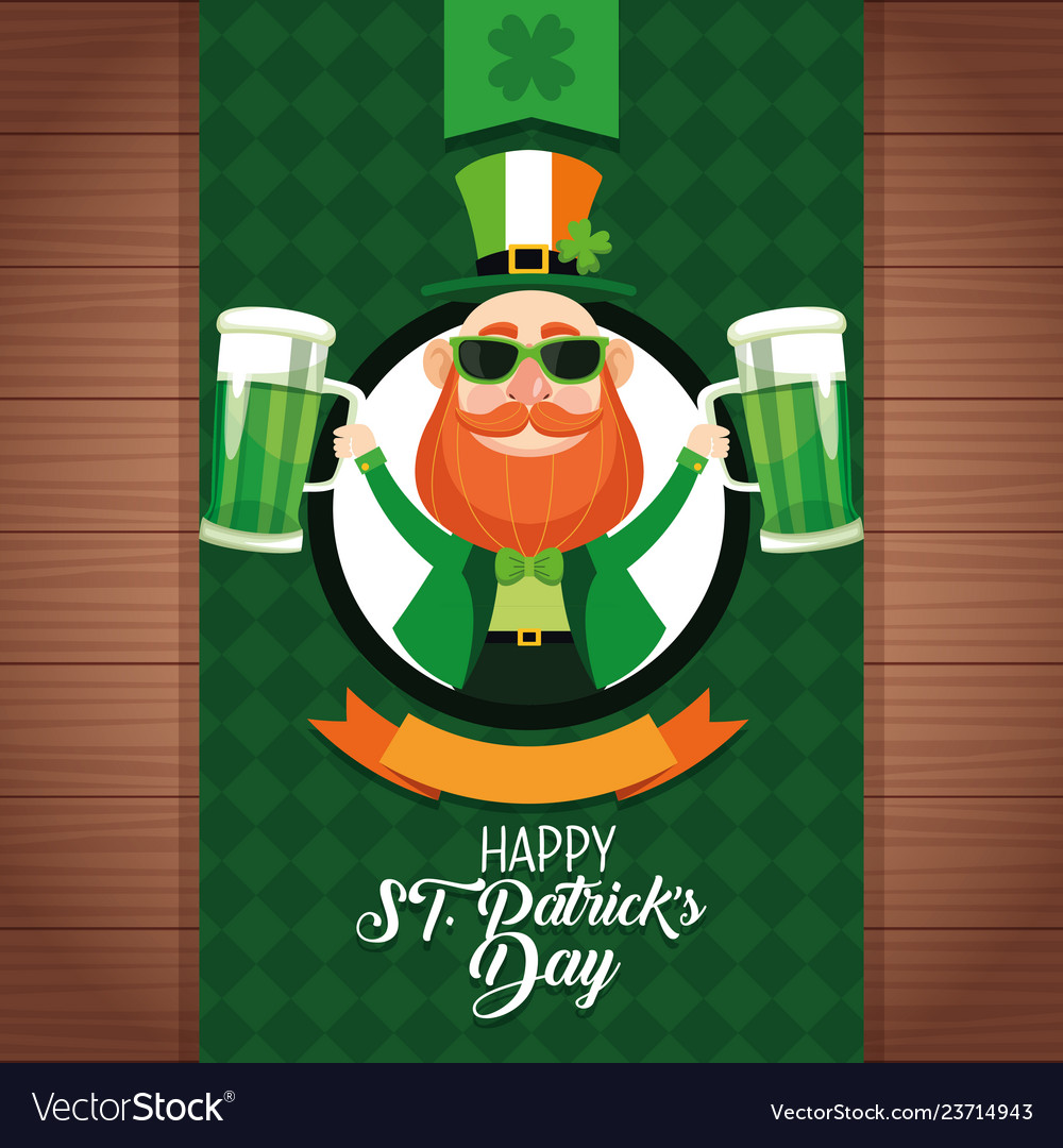 Happy saint patricks day Royalty Free Vector Image