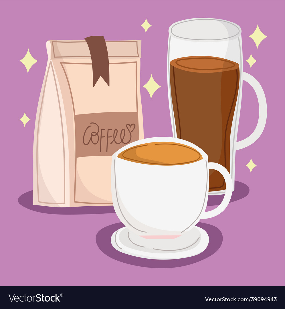 International coffee day Royalty Free Vector Image