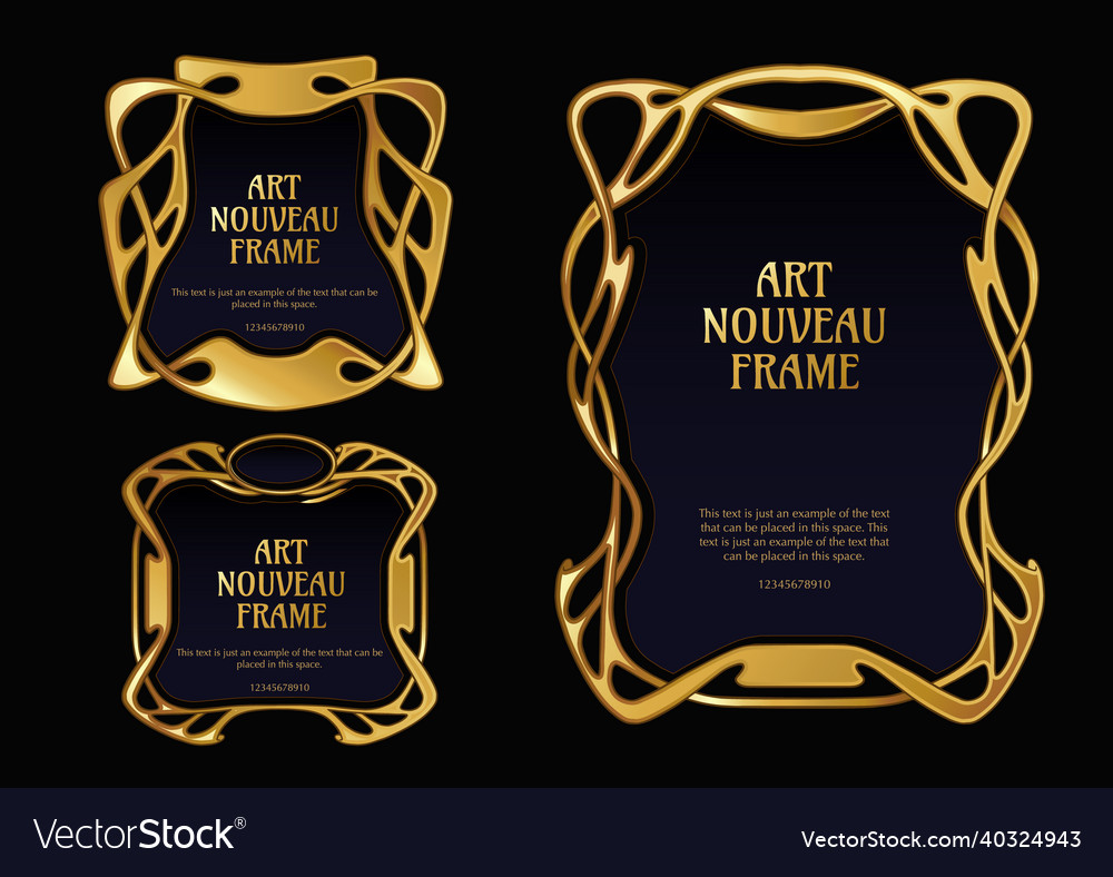 Label decorative frame border element