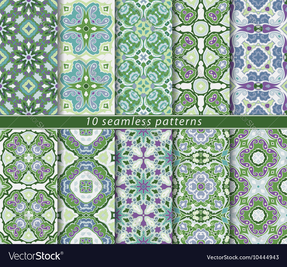 Set of seamless pattern