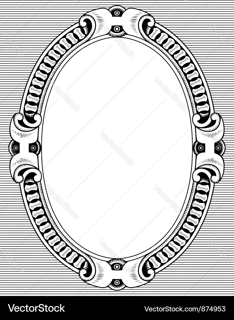 Elegant frame Royalty Free Vector Image - VectorStock