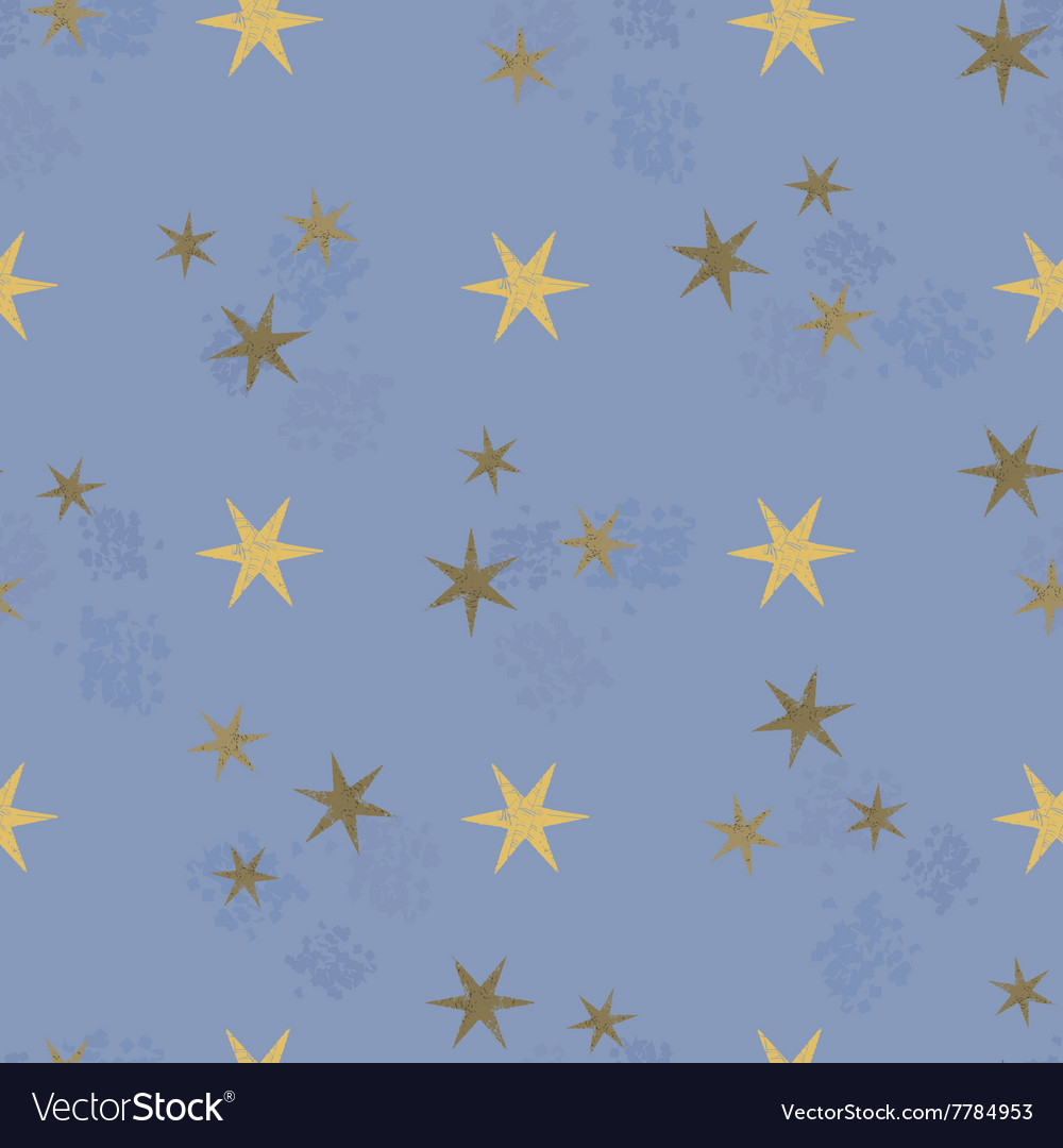 Stars seamless pattern