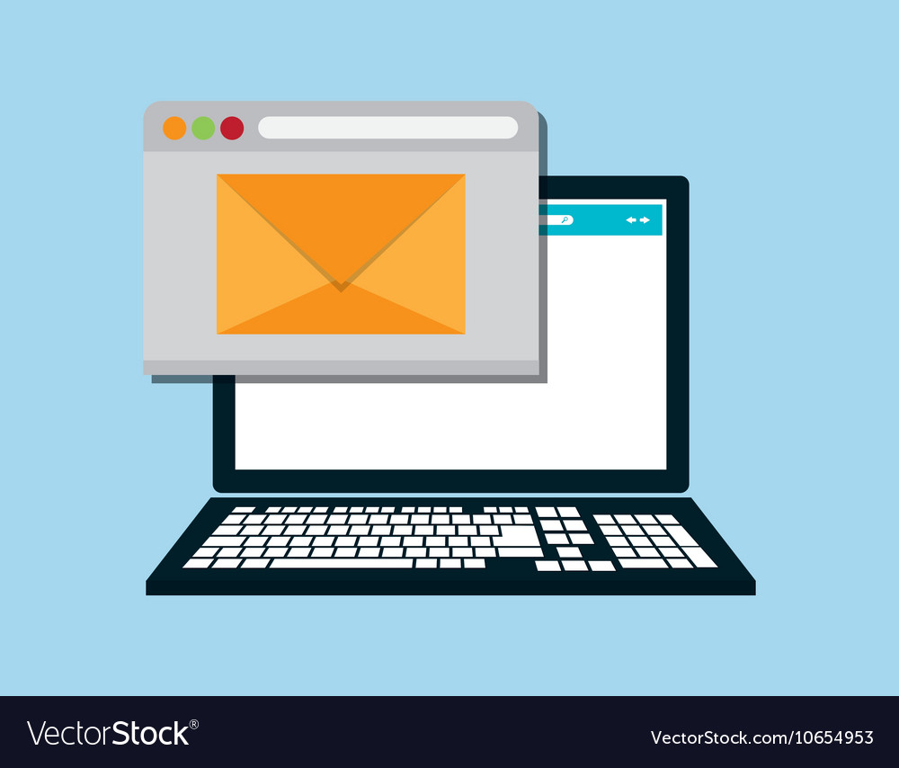 Web messaging through computer image