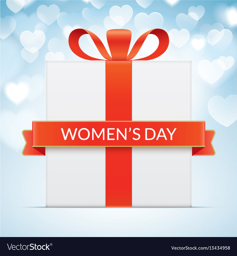 8 march greeting card design Royalty Free Vector Image