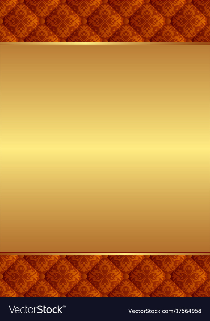 Ornate background with vintage ornament Royalty Free Vector