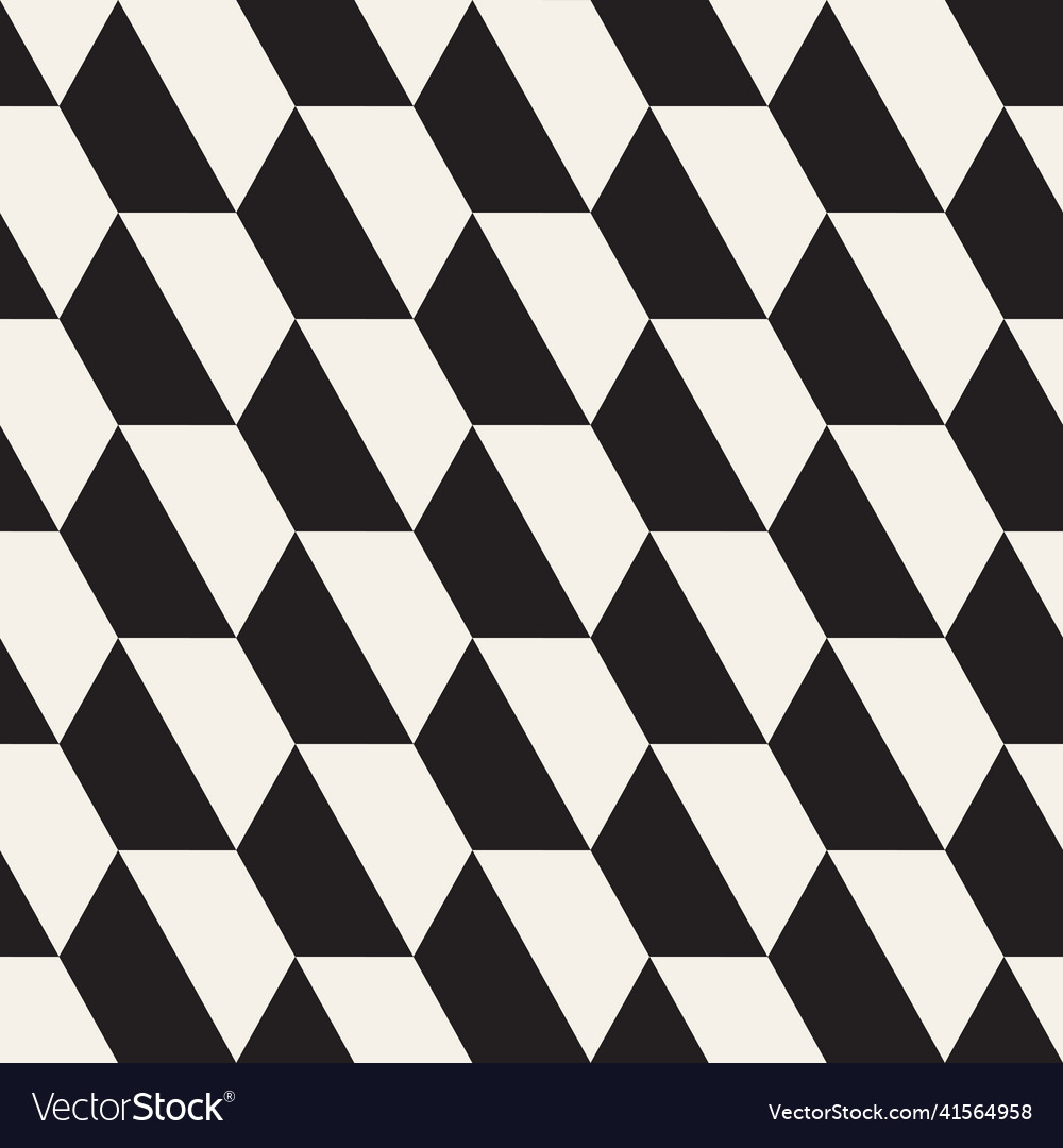Seamless pattern repeating geometric elements vector image Seamless pattern repeating geometric elements