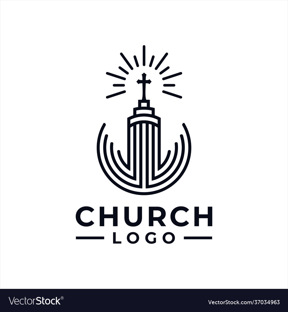 Kirche Logo Design Inspiration Idee Konzept