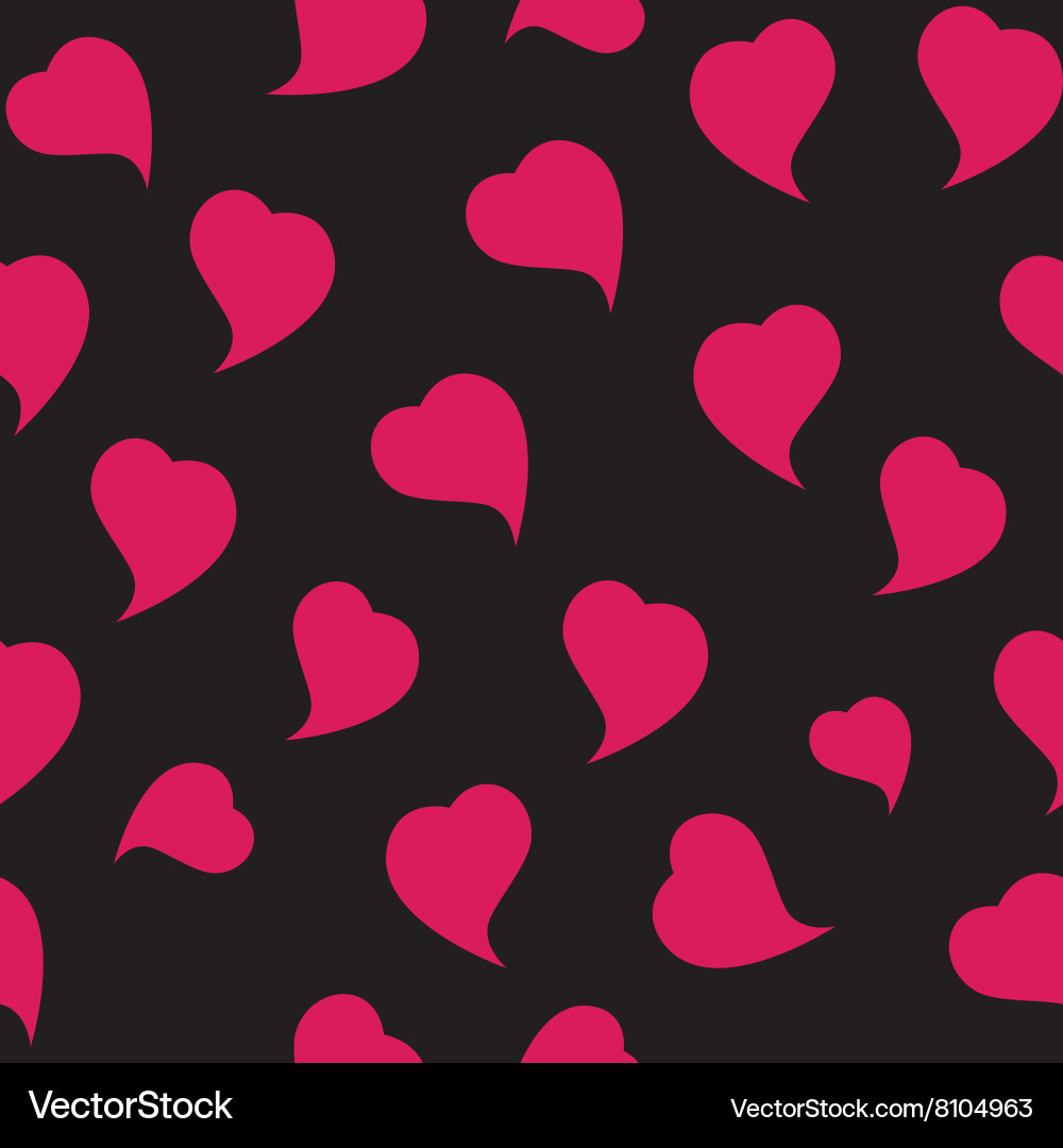 Happy valentines day seamless pattern background Vector Image