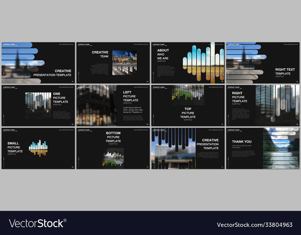 Presentation templates multipurpose Royalty Free Vector Presentation templates multipurpose Royalty Free Vector