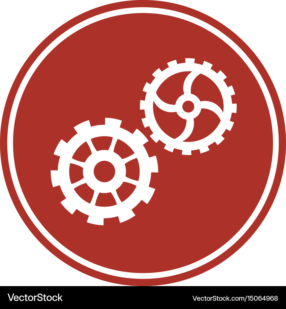 Gears team work cooperation wheels cogs Royalty Free Vector