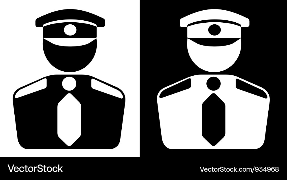 Police Officer Icon Royalty Free Vector Image - VectorStock