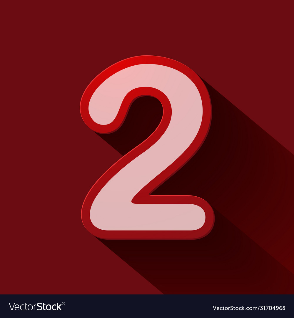 Volume icons number two Royalty Free Vector Image