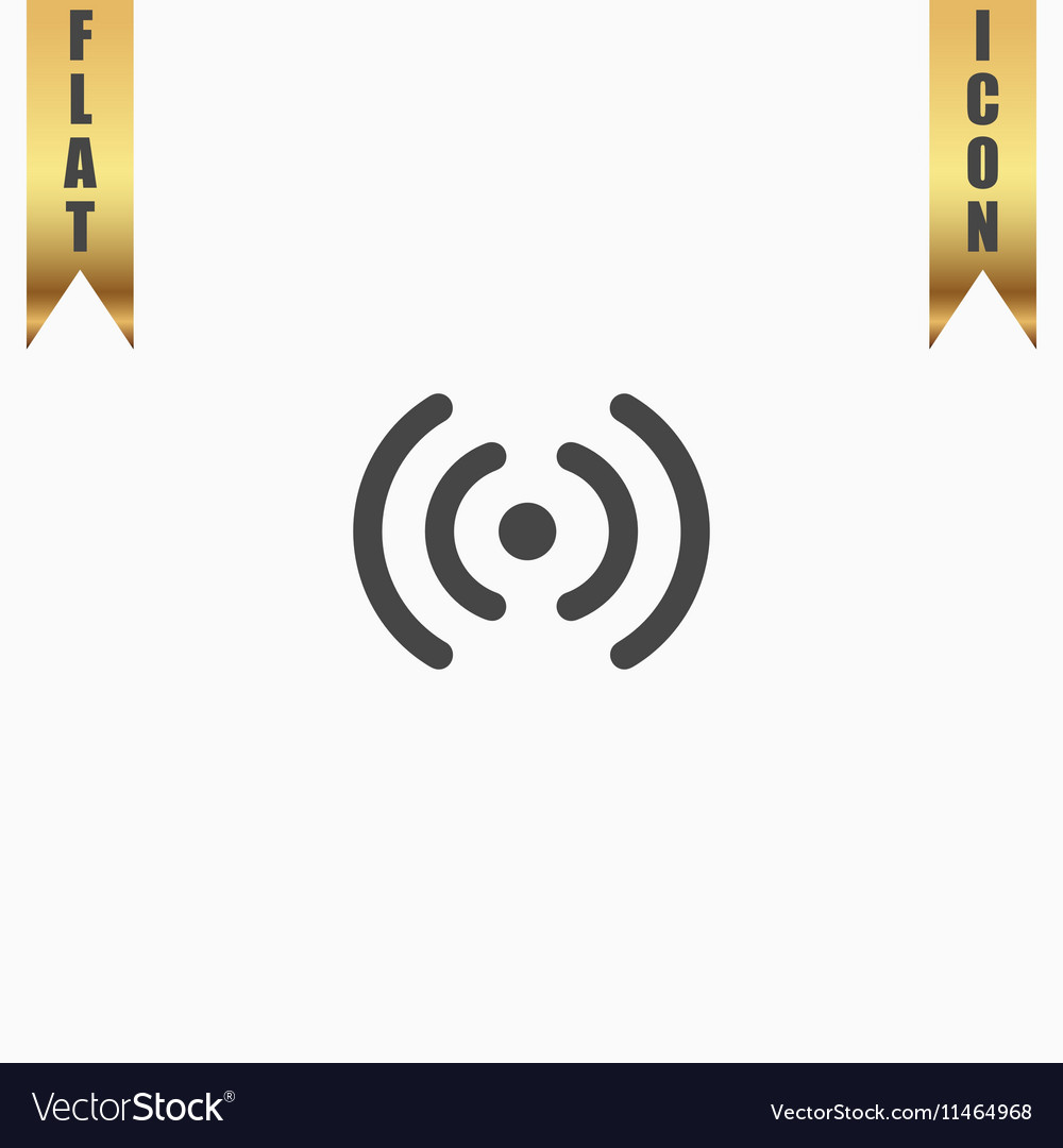 Wireless network icon wifi zone signal