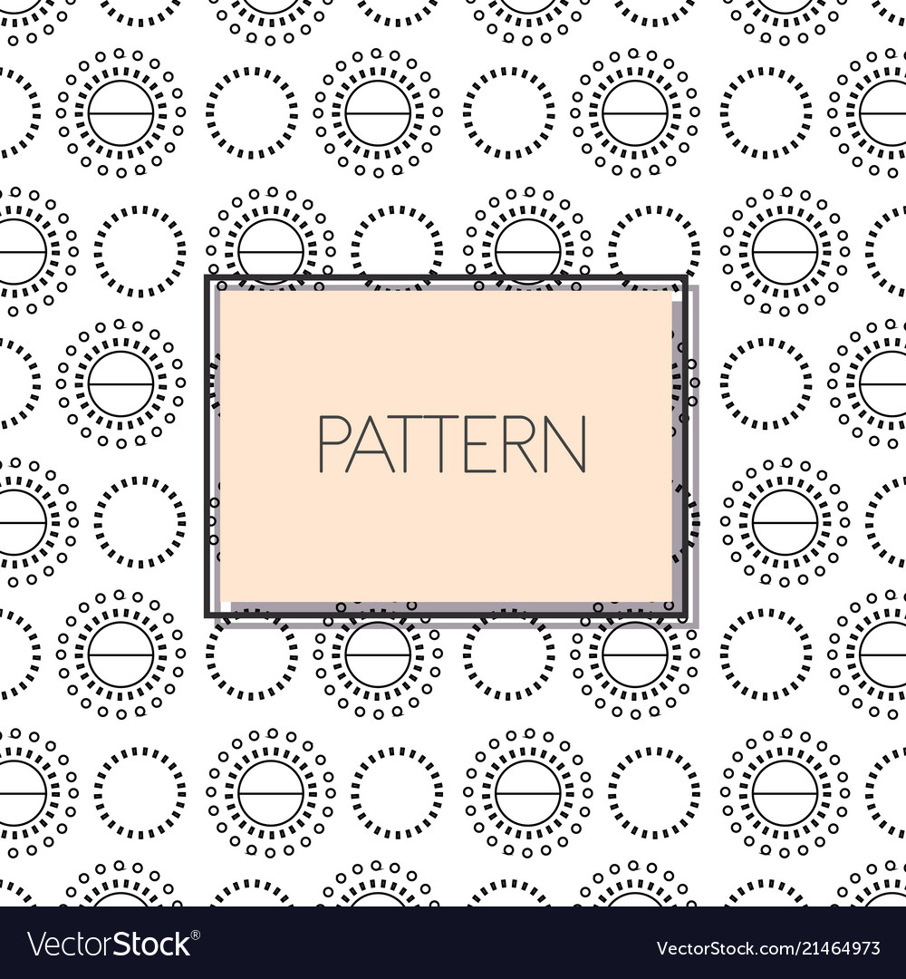 Circular shapes pattern