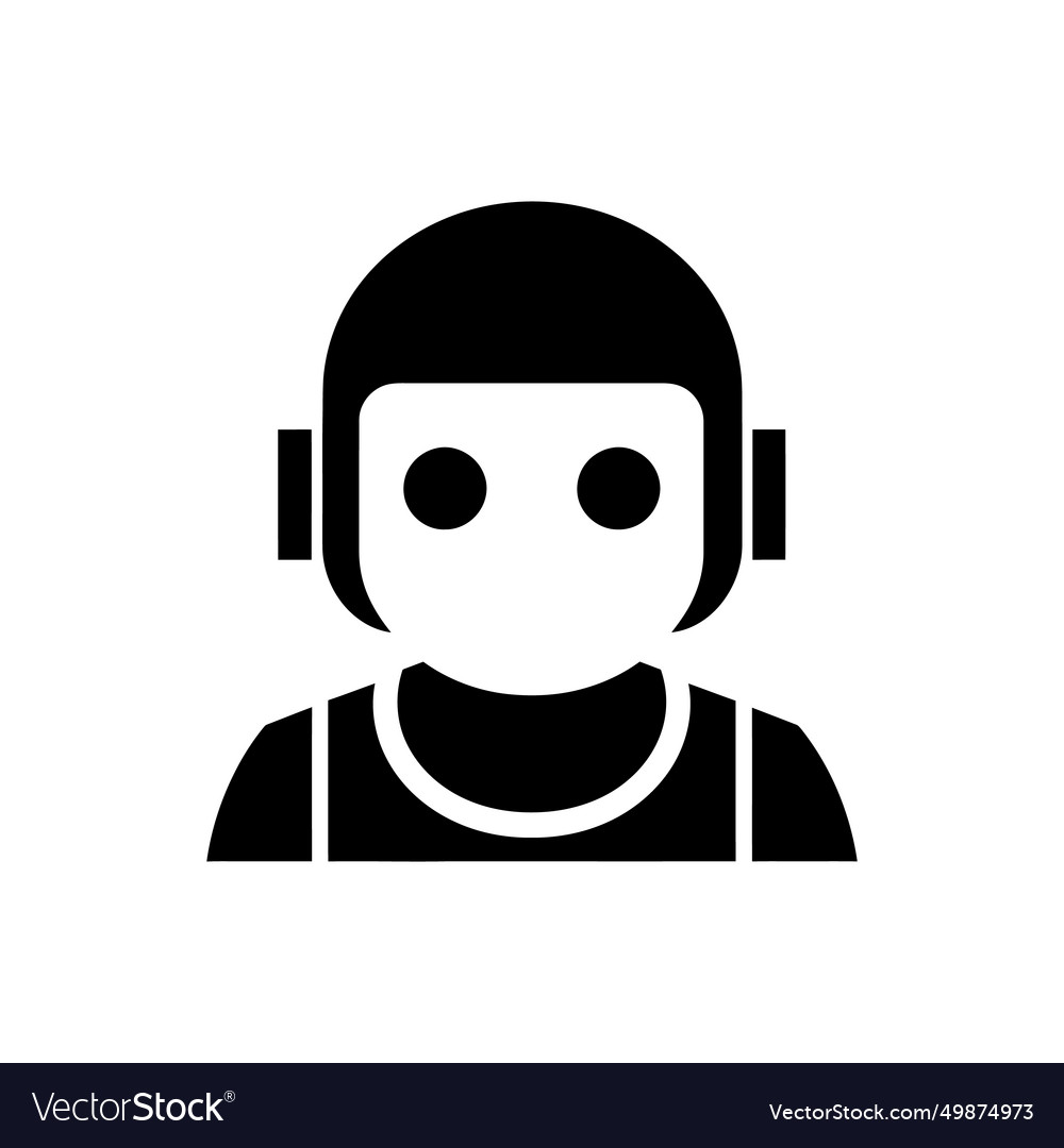 Robot avatar icon