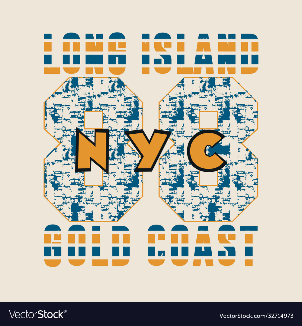 T-shirt new york typography t-shirts graphic