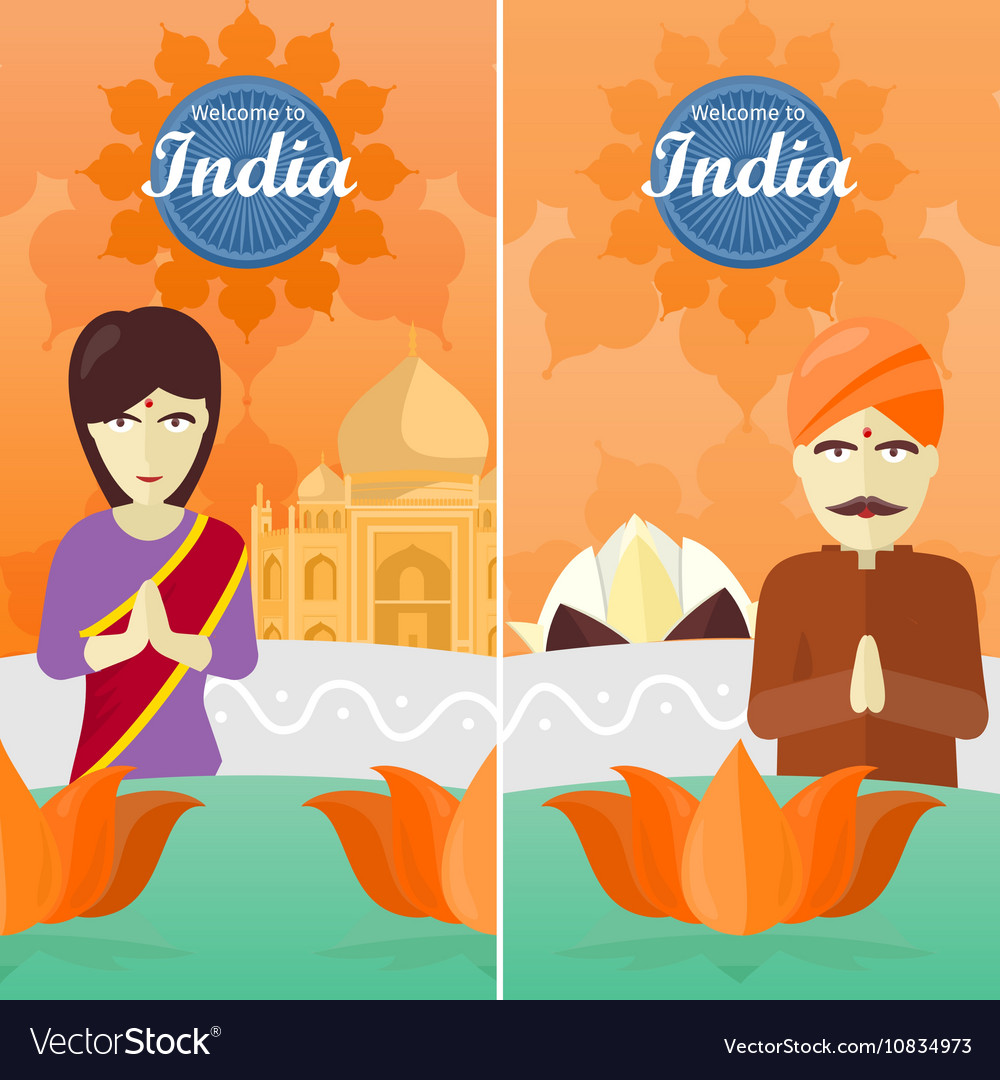 Welcome to india travel poster