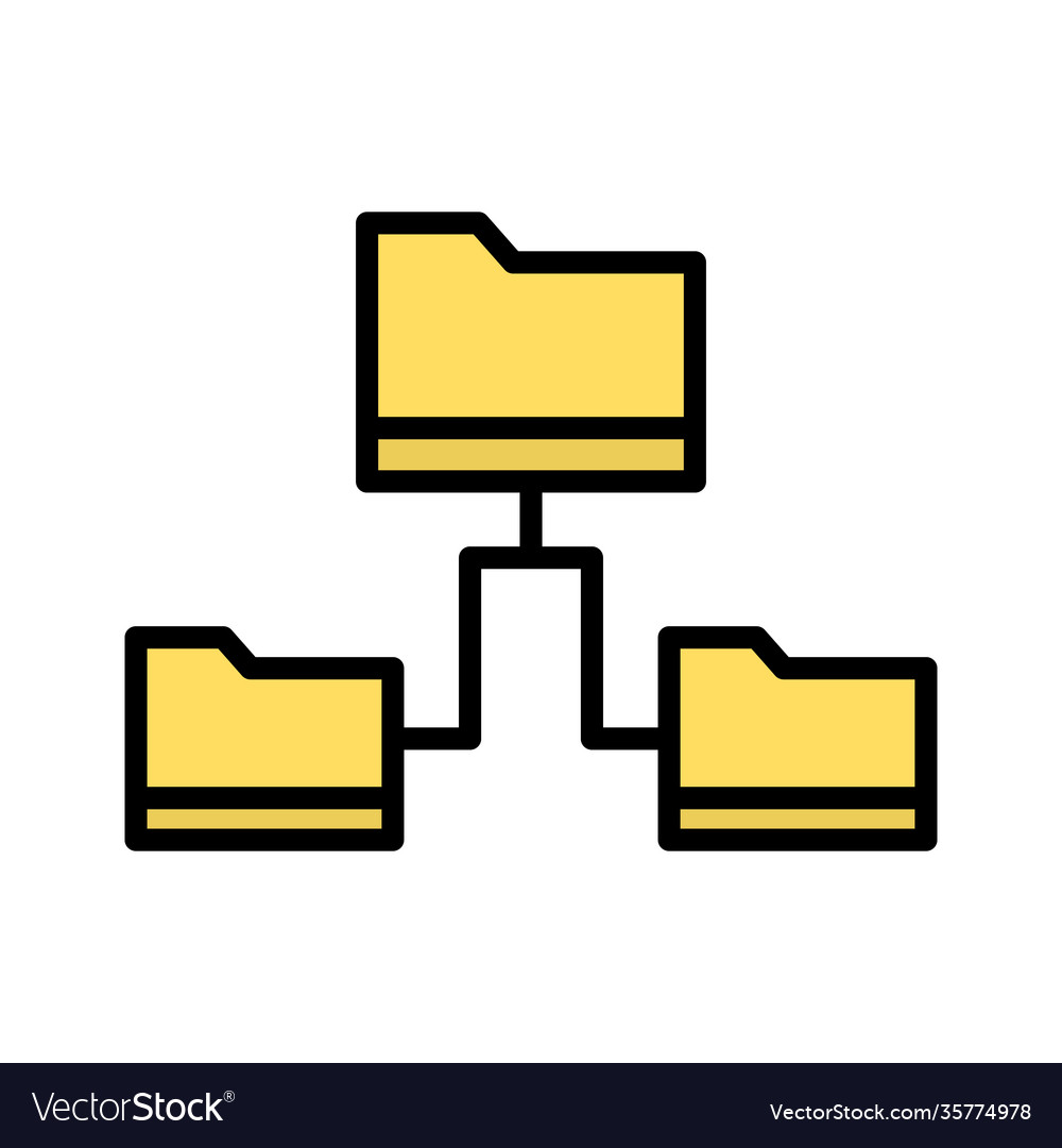 Ordner Datenaustausch-Symbol