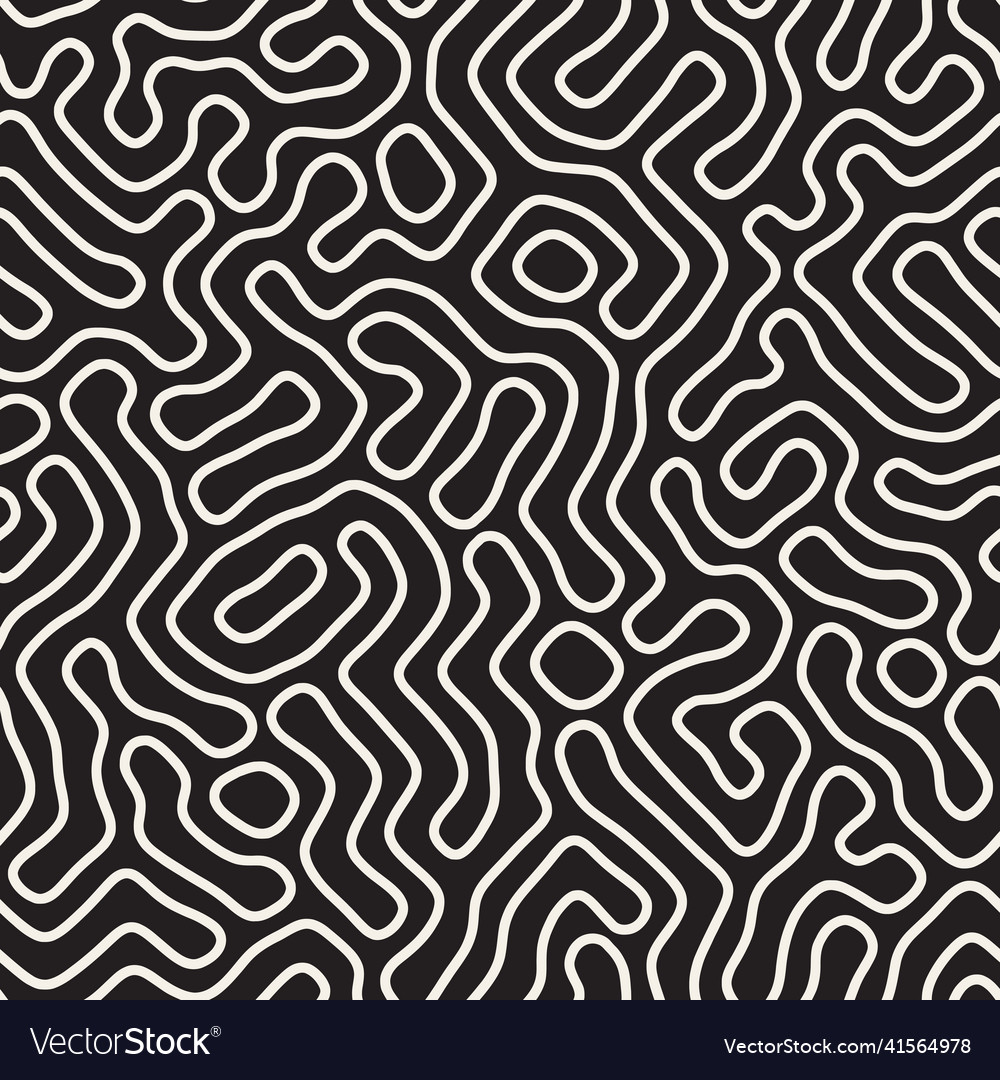 Seamless pattern repeating geometric elements vector image Seamless pattern repeating geometric elements