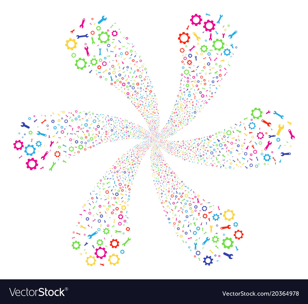 Setup tools centrifugal stream