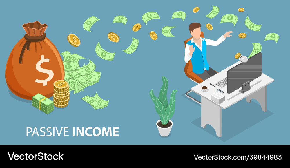 3d isometric flat conceptual Royalty Free Vector Image