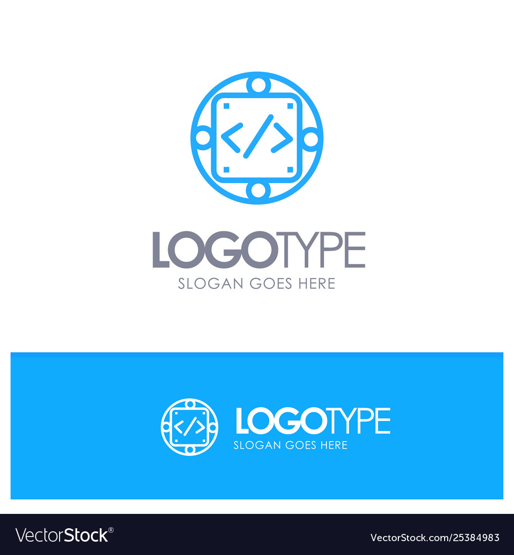Code custom implementation management product vector image Code custom implementation management product