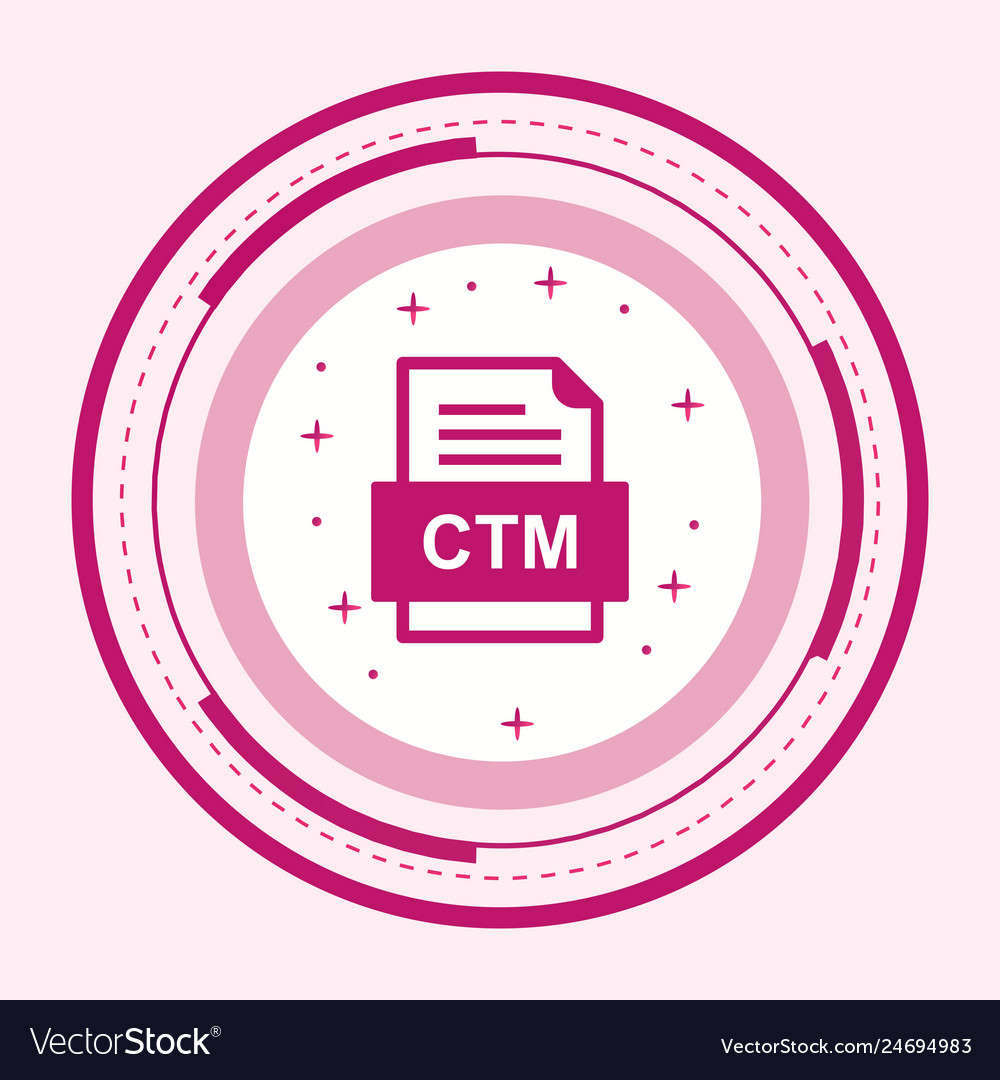 Ctm file document icon