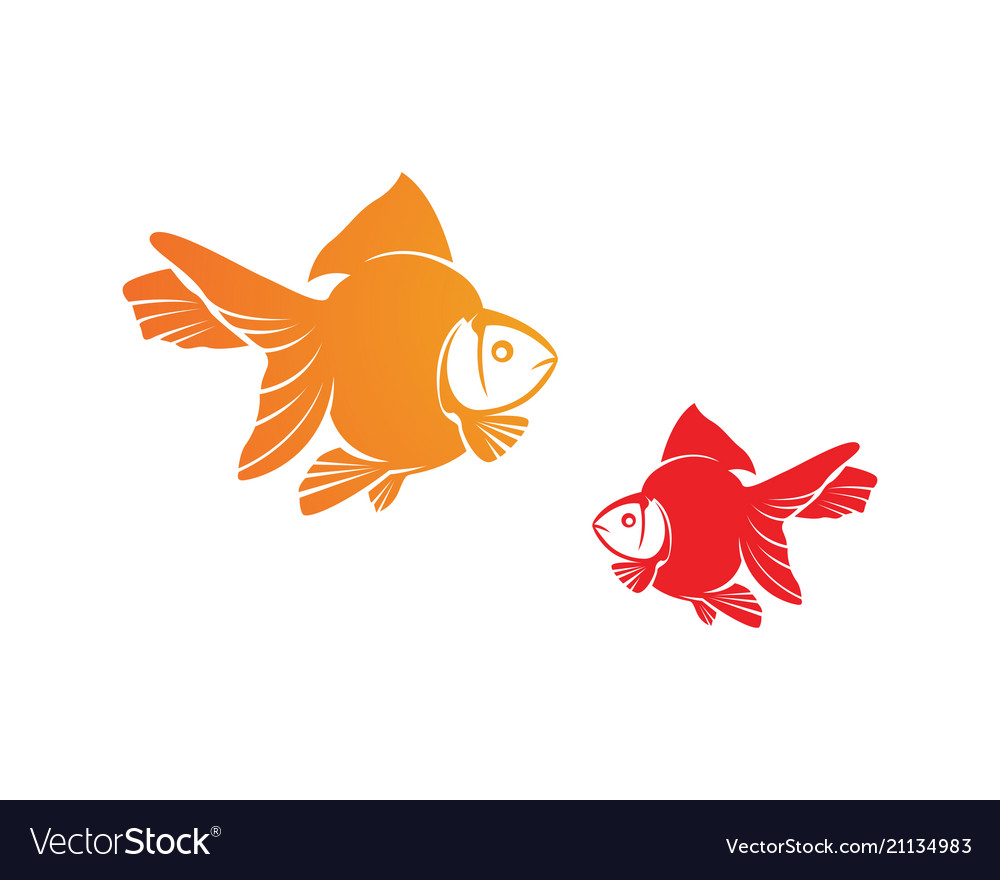 Fish logo template creative symbol of fishing